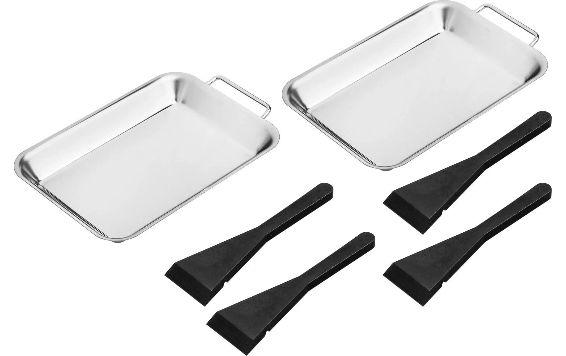 LANDMANN Grillpfännchen Set 6-tlg Edelstahl