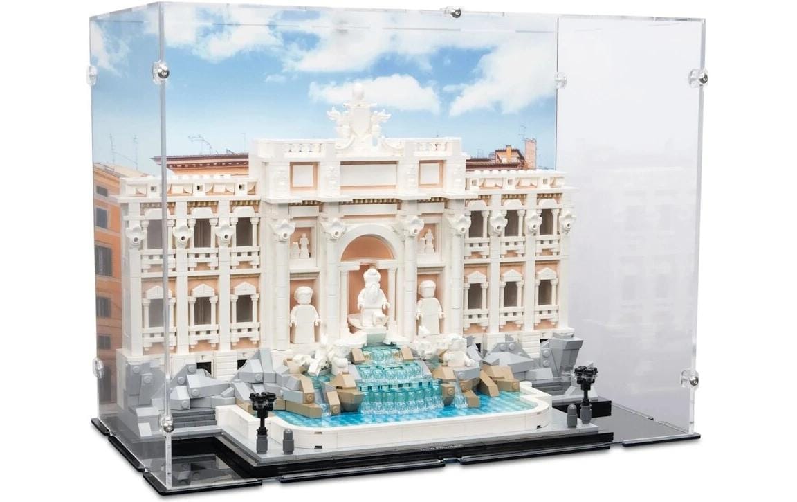 Acryl-Display für LEGO 21062 Trevi-Brunnen