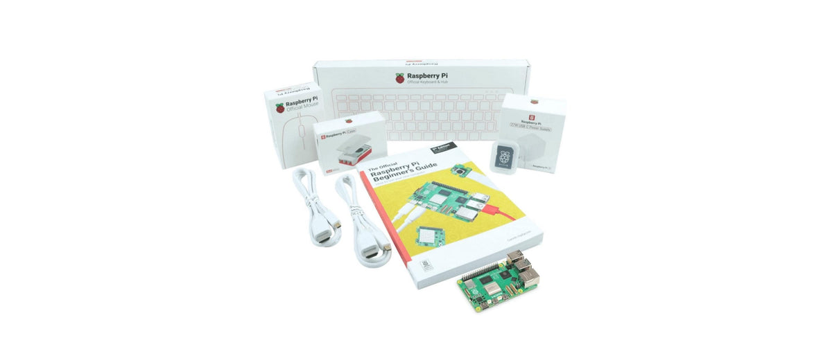 Raspberry Pi5, Desktop Kit. DE-Tastutur Pi 5 8GB, 32GB SD, PSU, Case, HDMI