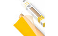 Poli-Tape Aufbügelfolie Flock Zitrone matt, 30,5 cm x 61 cm