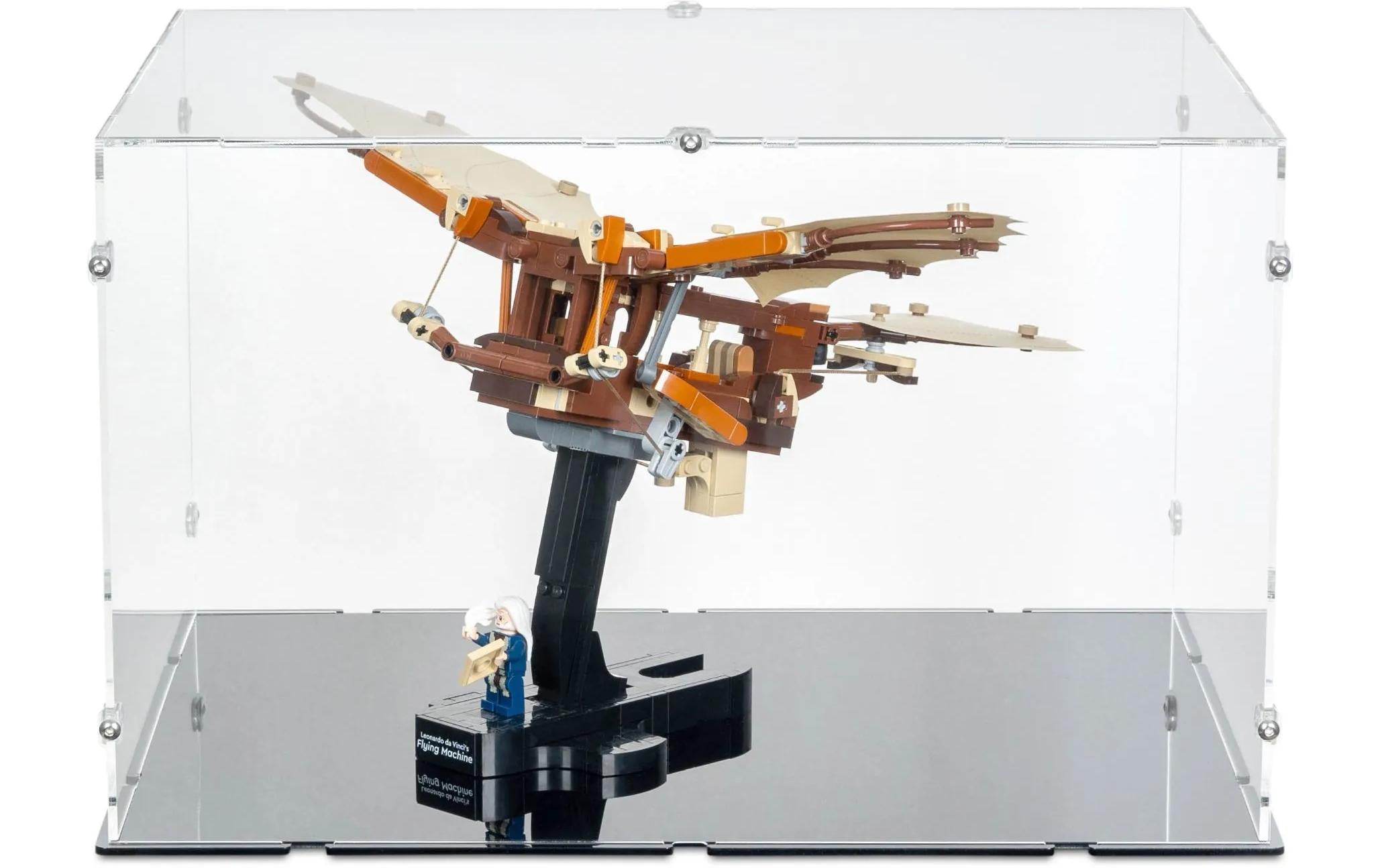 Acryl-Display für LEGO 10363 Leonardo da Vincis Fluggerät