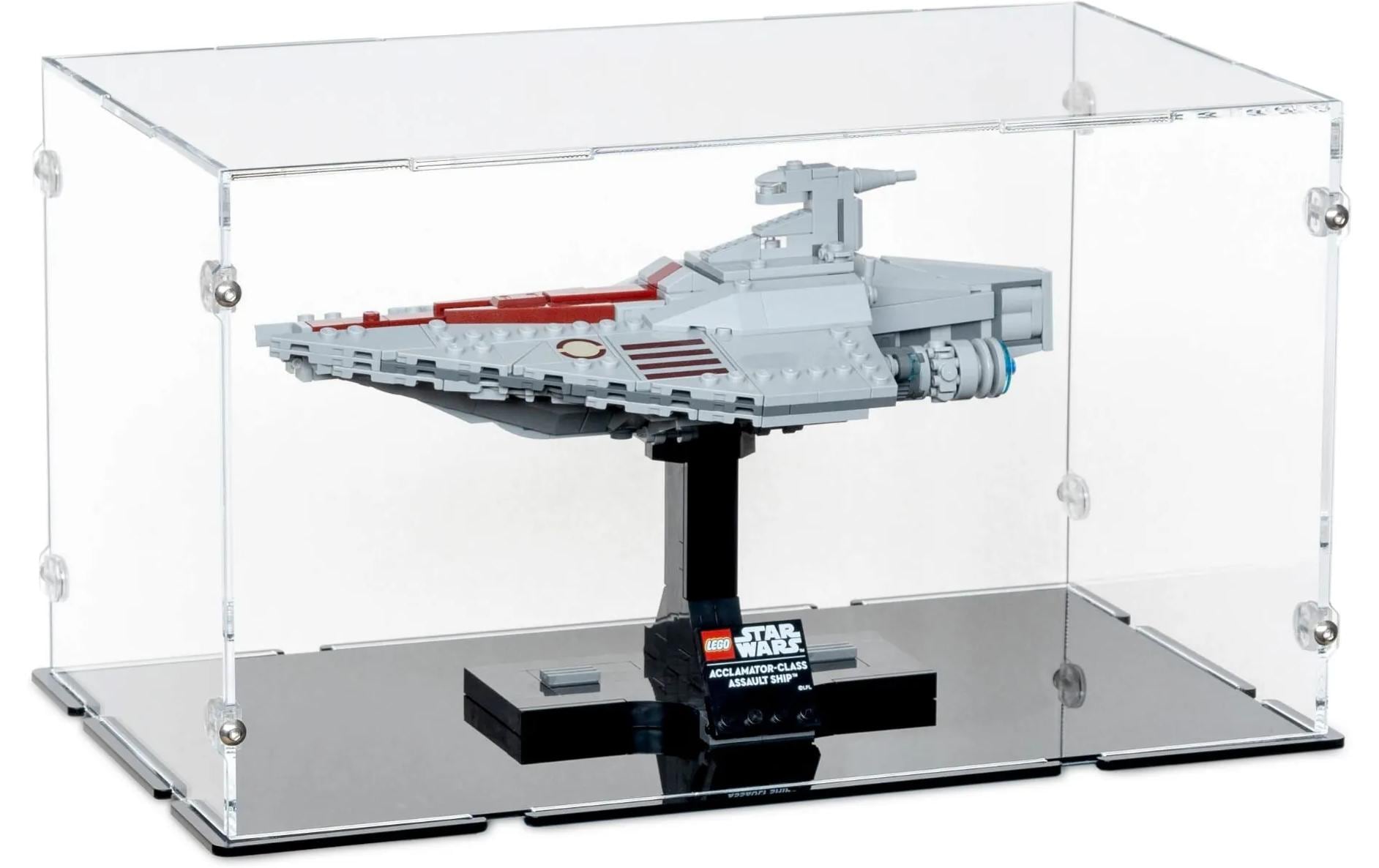 Acryl-Display für LEGO 75404 Star Wars Assault Ship Acclamator-Klasse