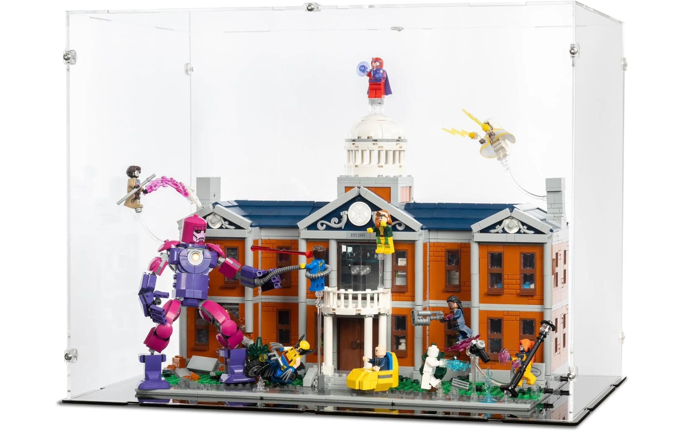 Acryl-Display für LEGO 76294 X-Men: X-Mansion
