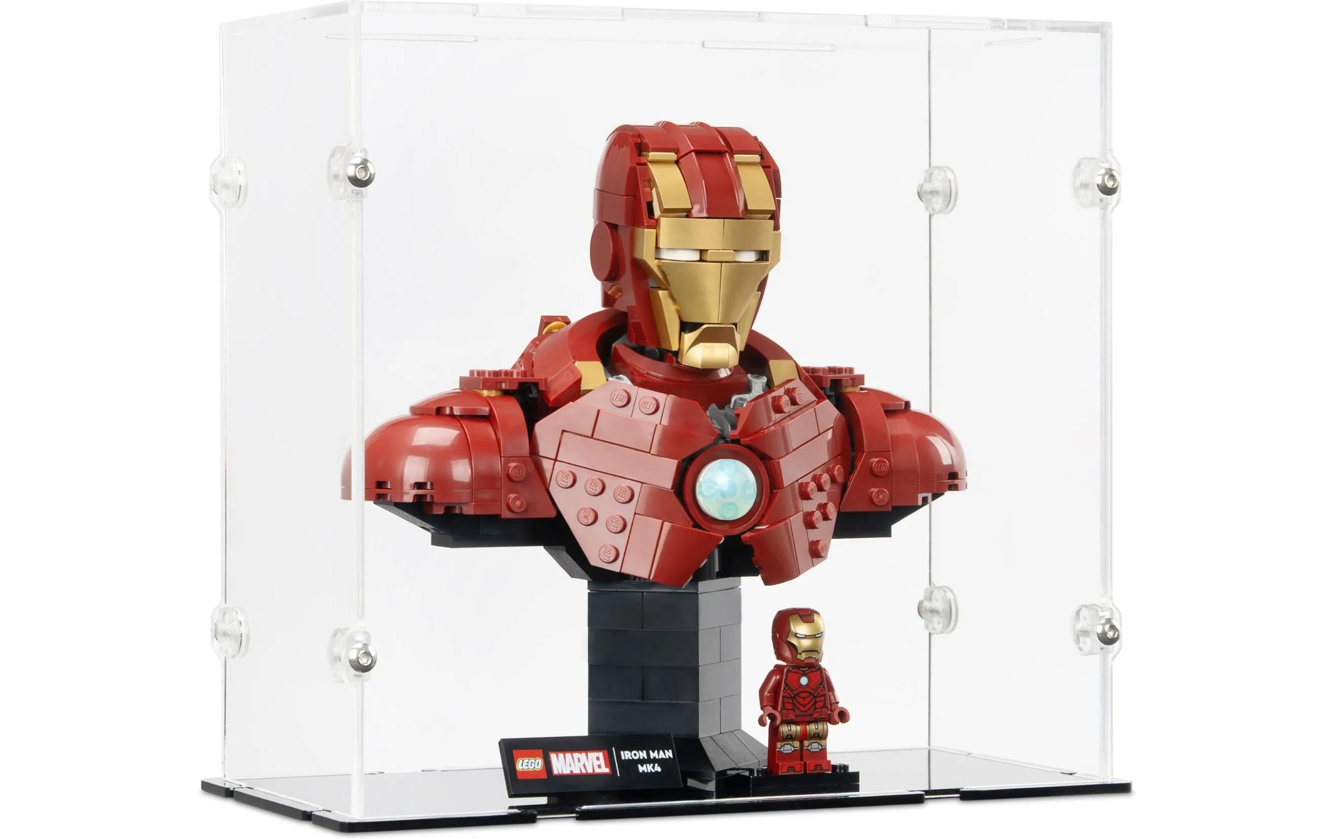 Acryl-Display für LEGO 76327 Iron Man MK4