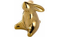Leonardo Hase Lolle 10 gold Keramik, Höhe 10cm