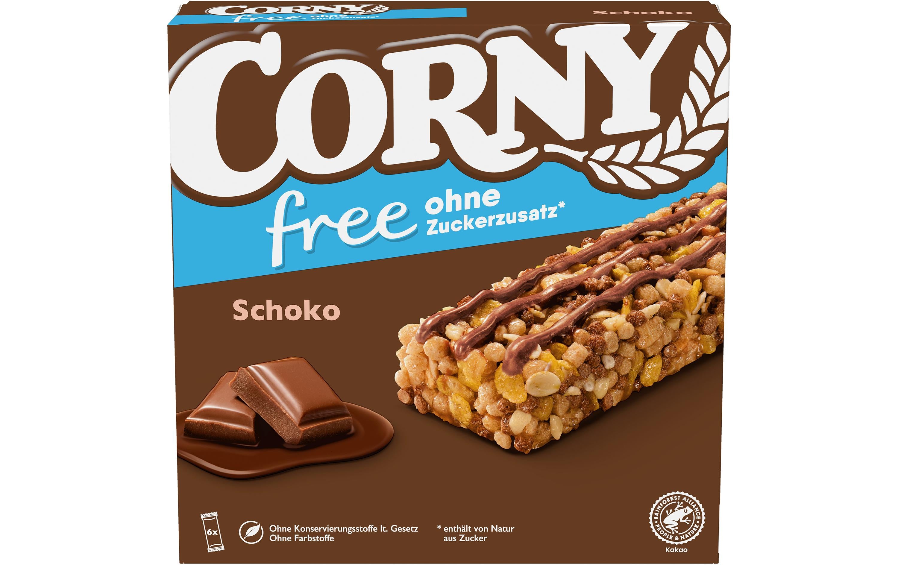 Corny free Schoko 6x25g