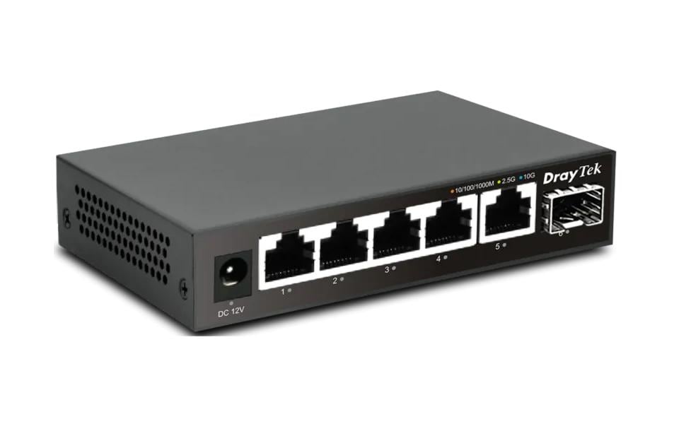 Draytek VigorSwitch Q60x, 6-Port