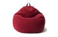 Lumaland Sitzsack Comfort 250l hellgrau 90x110x50cm, Waschbar