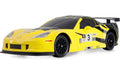 Amewi Corvette C6.R Drift Car RTR 1:18 Gelb