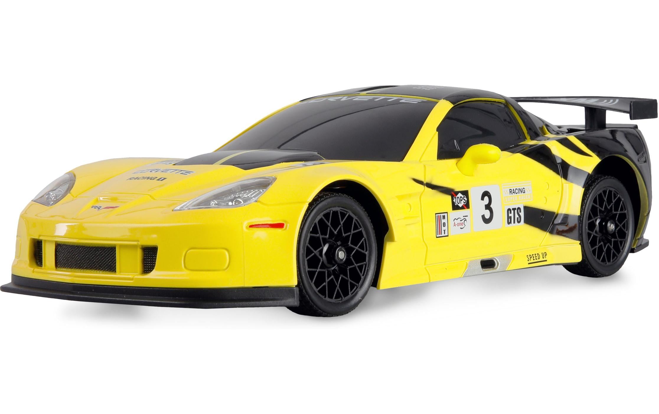 Amewi Corvette C6.R Drift Car RTR 1:18 Gelb