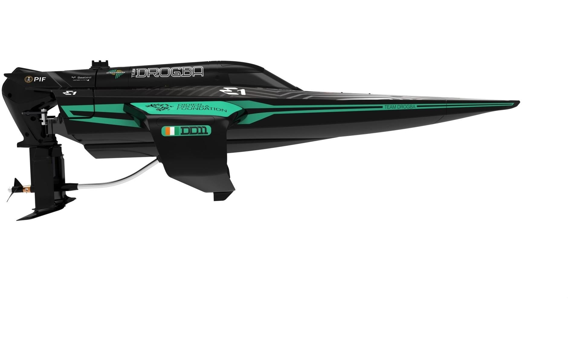 Joysway E1 Racebird 1:14 545mm RTR Hydrofoil Boat Team Drogba