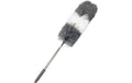 CREaCLEAN Mikrofaser Staubwedel grau/weiss, 245cm