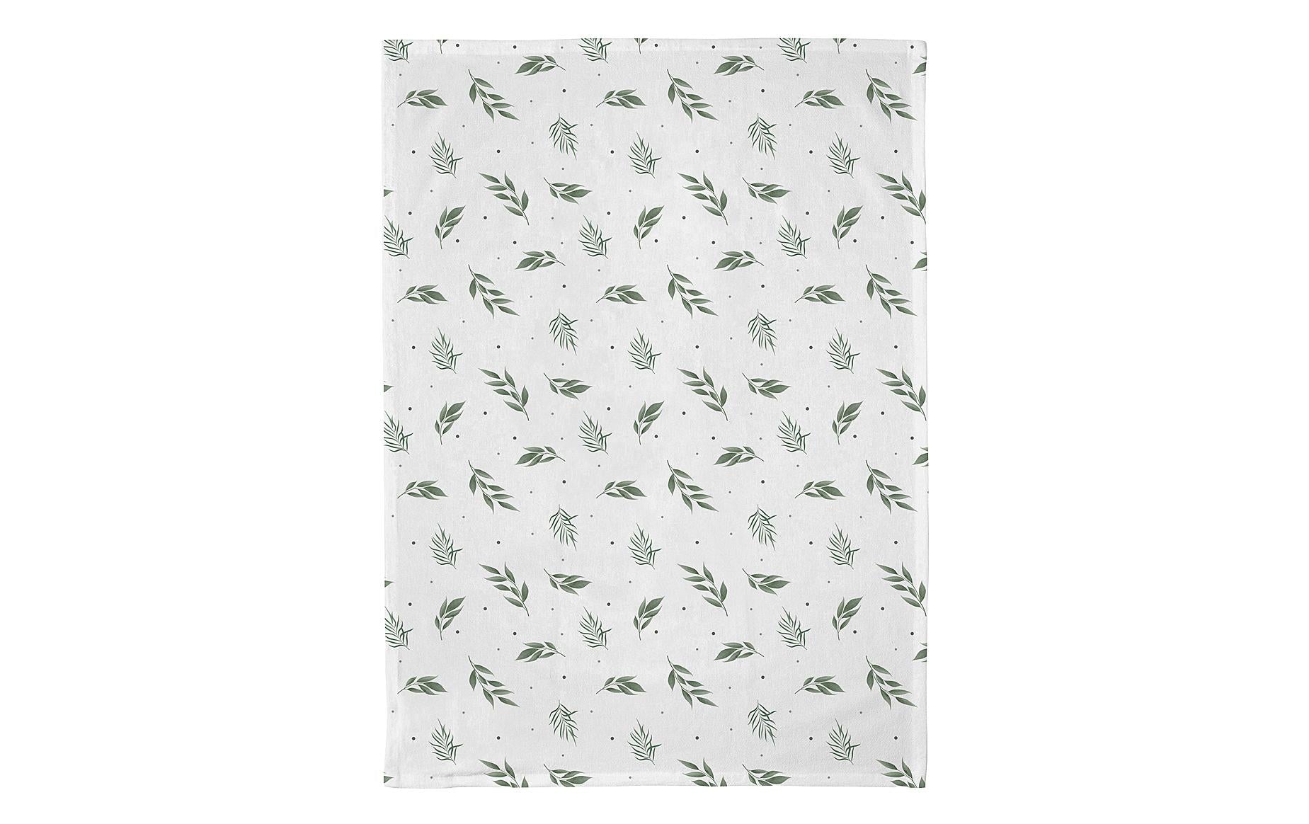 ChicMic kitchen towel - Elegant leaves Baumwolle, 50 x 70cm