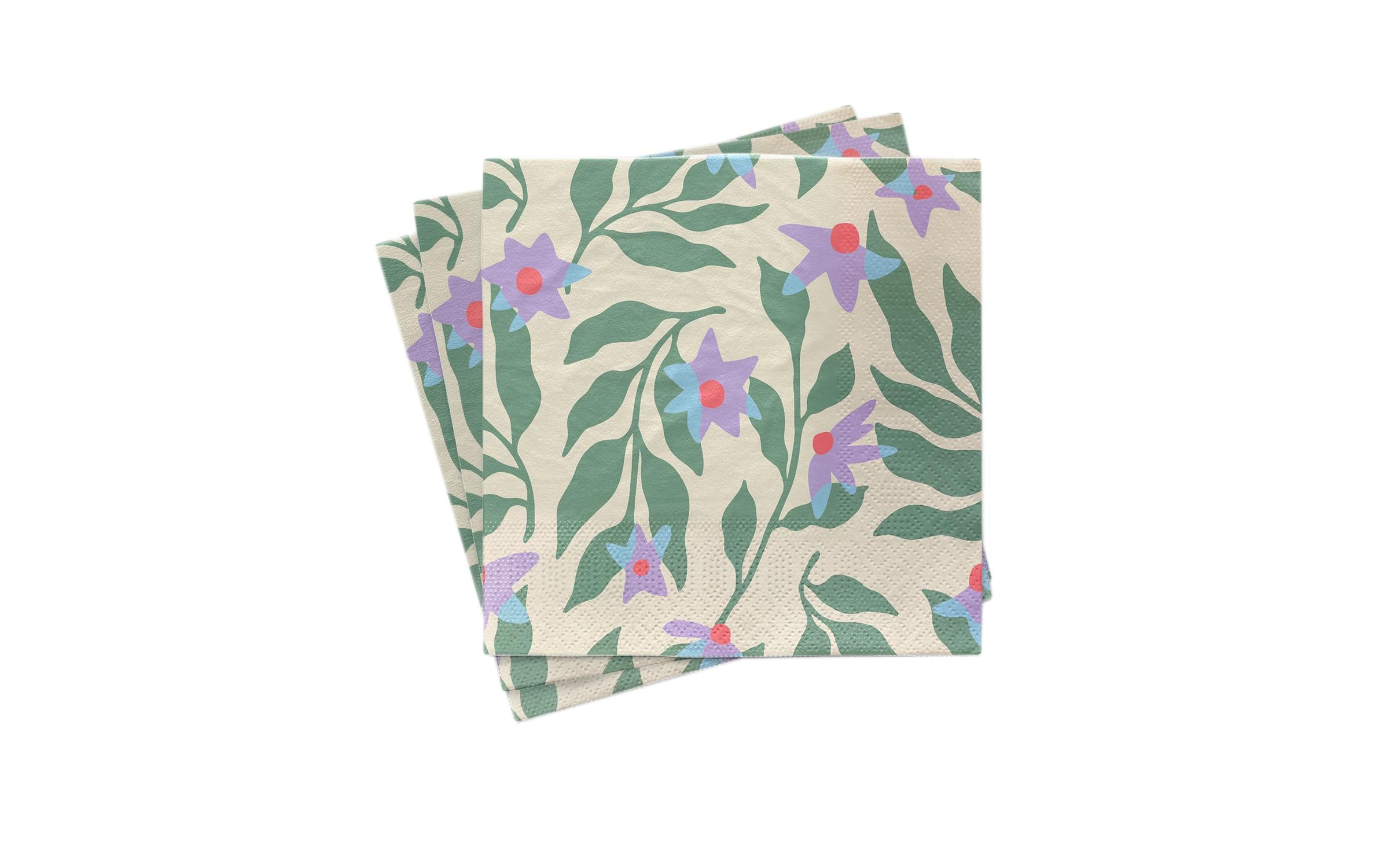 ChicMic Napkin - Endless garden 33 x 33 cm, bamboo pulp