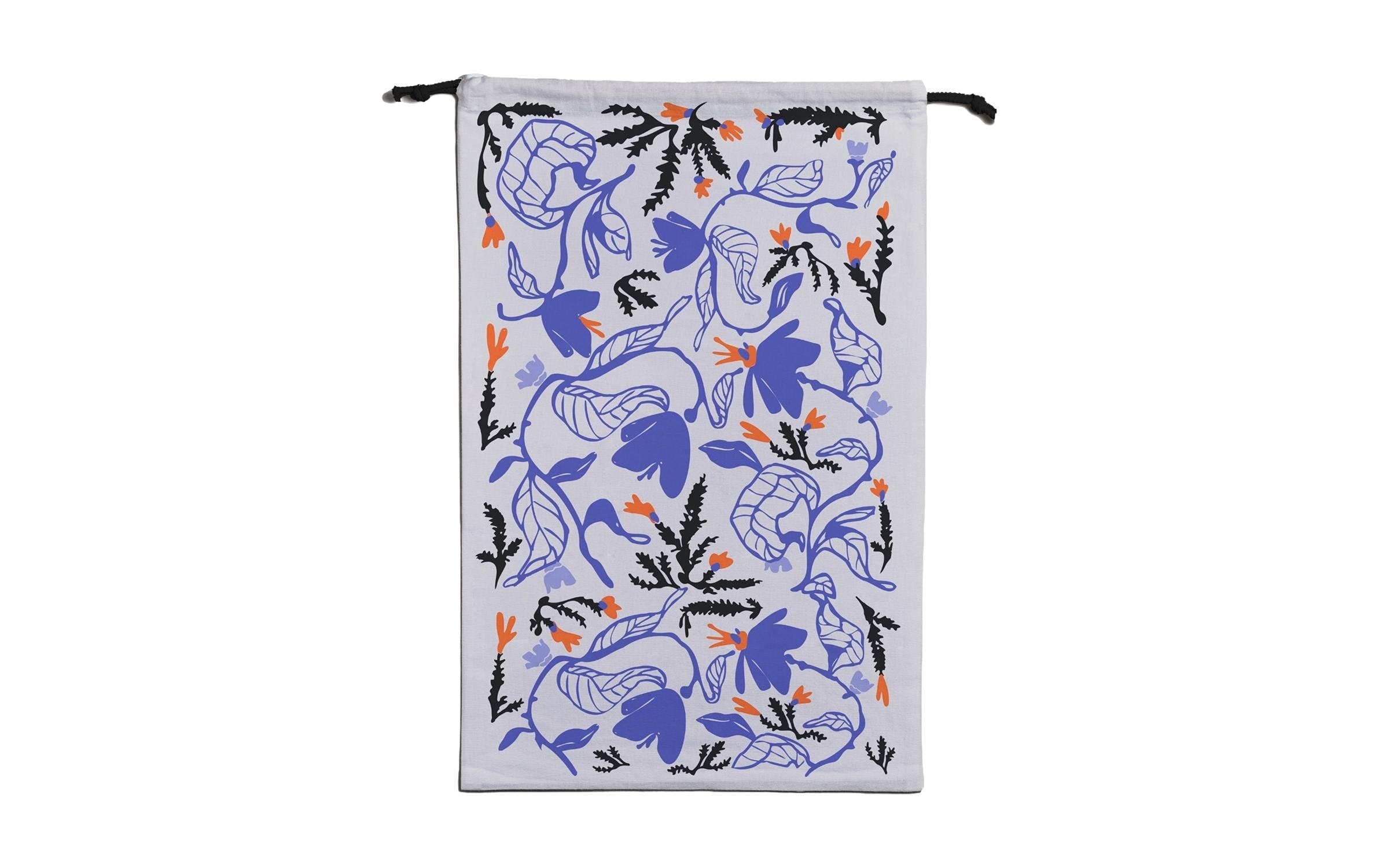 ChicMic Wäschesack - black fern 40x60cm,  100% Bio Baumwolle