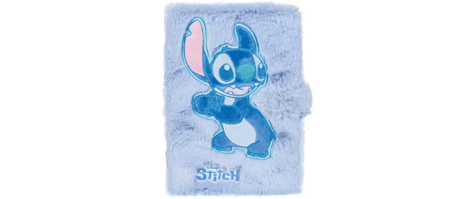 D&F Notizbuch Stitch fluffy A5, blau