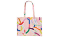 ChicMic Cotton Tasche - Colorful waves 48x14x42cm, 100% Bio Baumwolle
