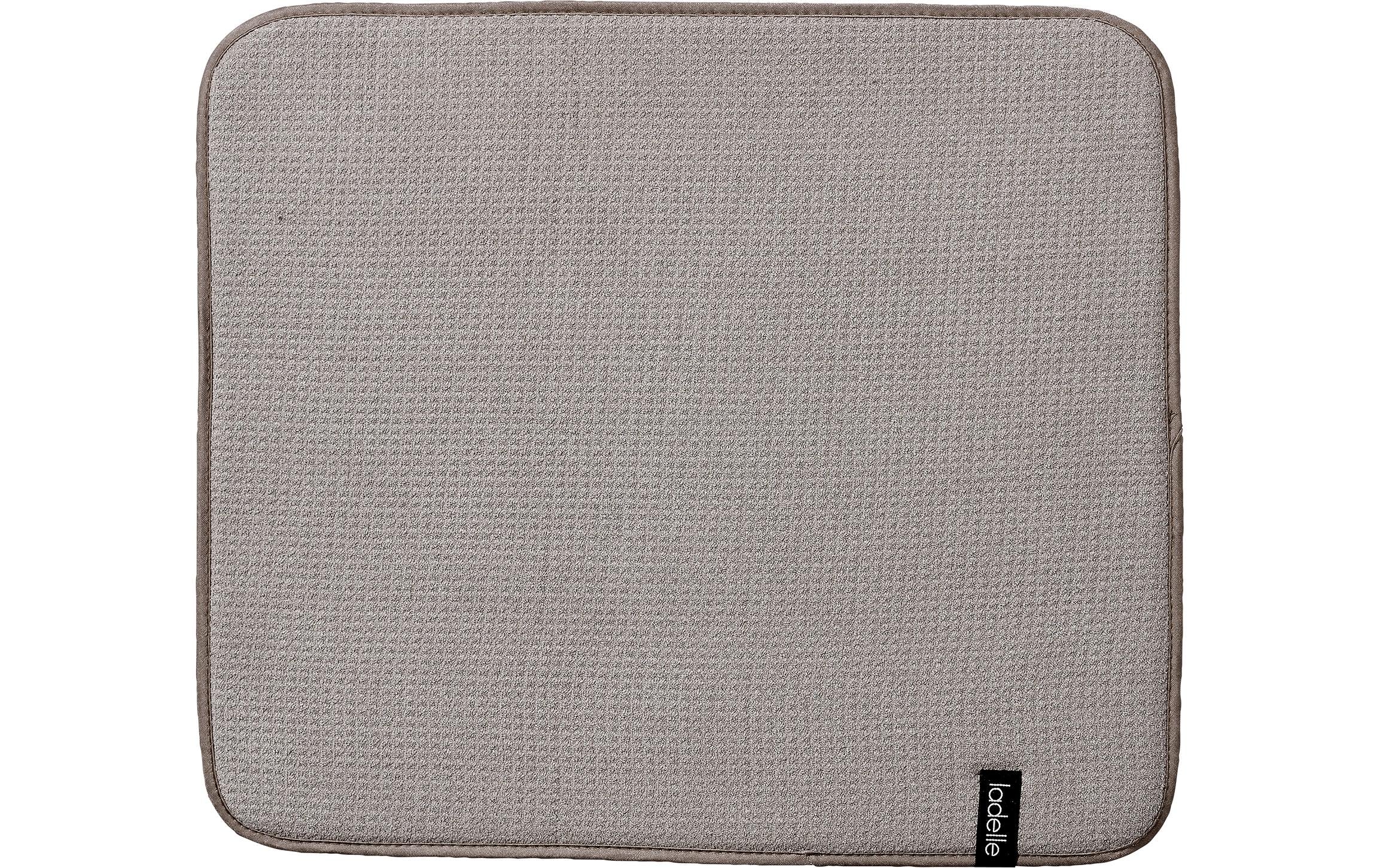 LADELLE Abtropfmatte Microfaser 41x47 cm, grau