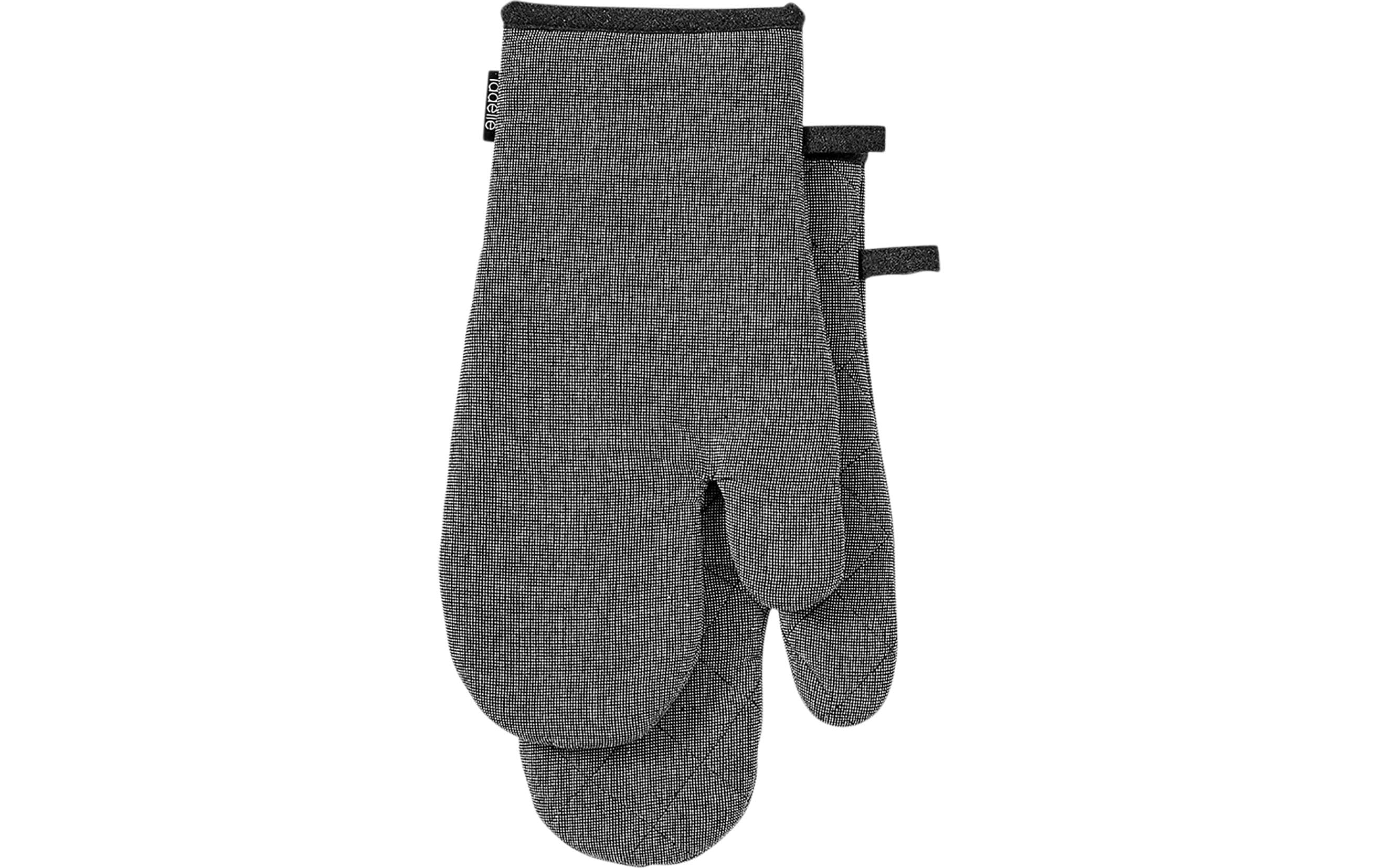 LADELLE Ofenhandschuh Eco Recycled charcoal 18x33 cm 2 Stk.