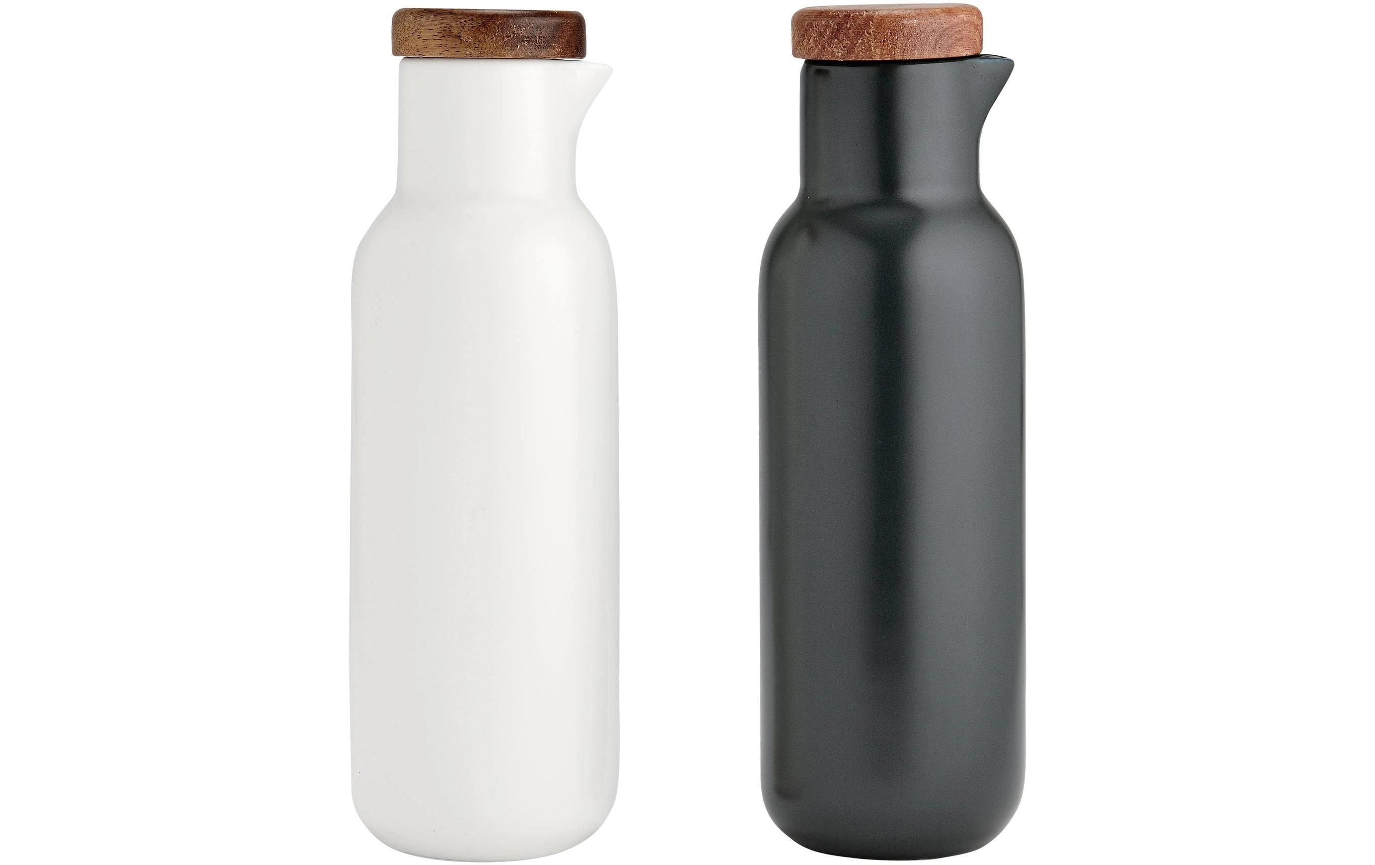 LADELLE Essig- und Öl-Set Essentials weiss/dunkelgrau ø 6.2x18.3