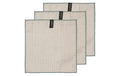 LADELLE Spültuch Mega Waffle taupe 30x30 cm 3 Stk.