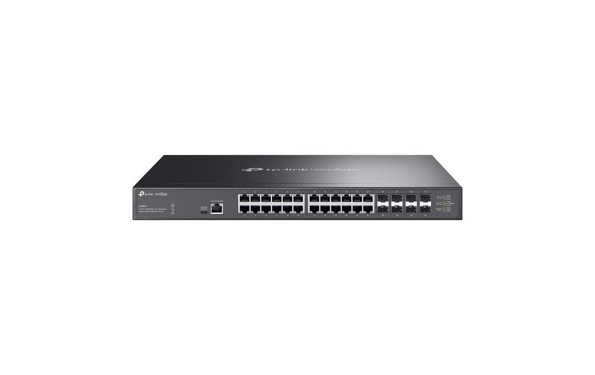 TP-Link SX3832 Managed Switch 24x10G RJ45 Ports,8x10G SFP+ Slots