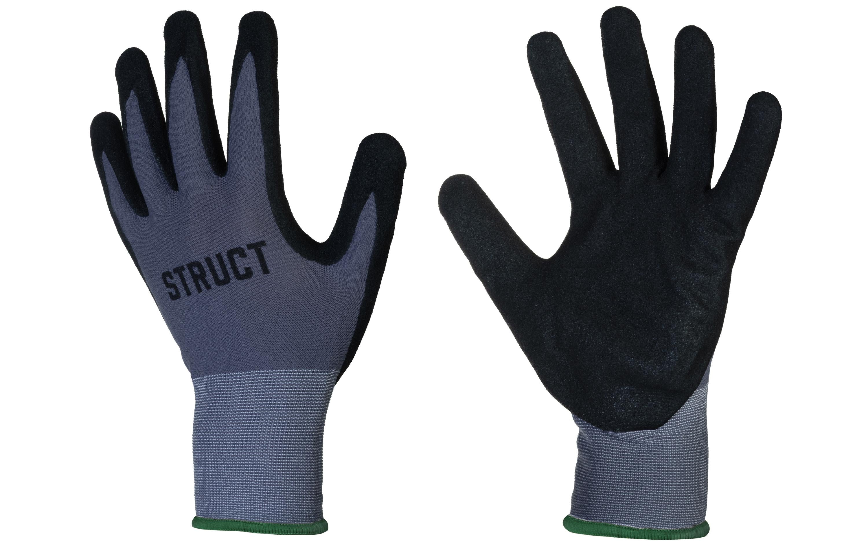 STRUCT Arbeitshandschuh Grösse 7/S schwarz, 15G Nylon/Spandex