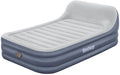 Bestway Luftbett Tritech SleekflowHeadboard 226x152x84 cm (LxBxH), Tasche, Flickzeug