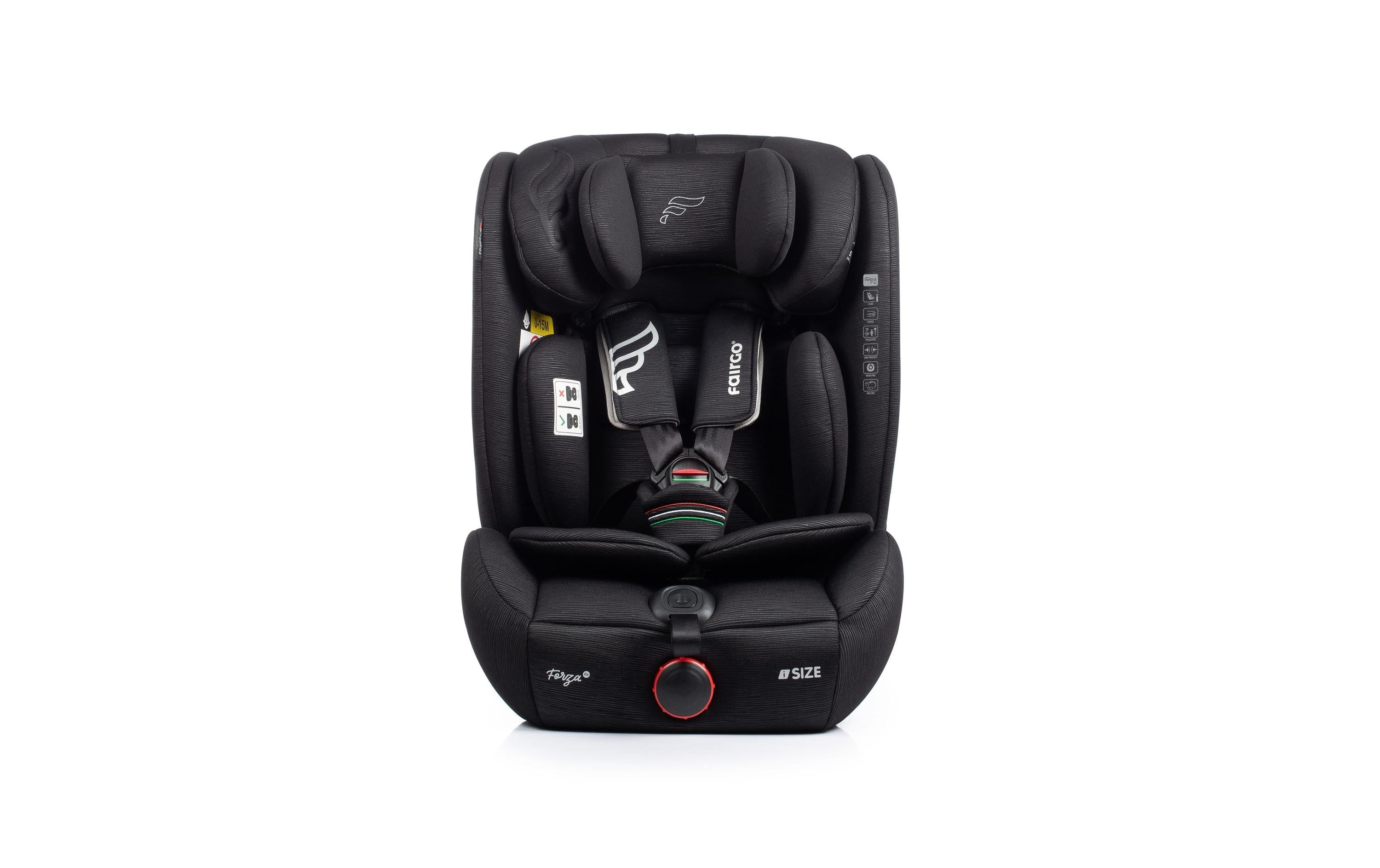 Fairgo Kindersitz Forza i-Size Black Sand, 76 - 150 cm