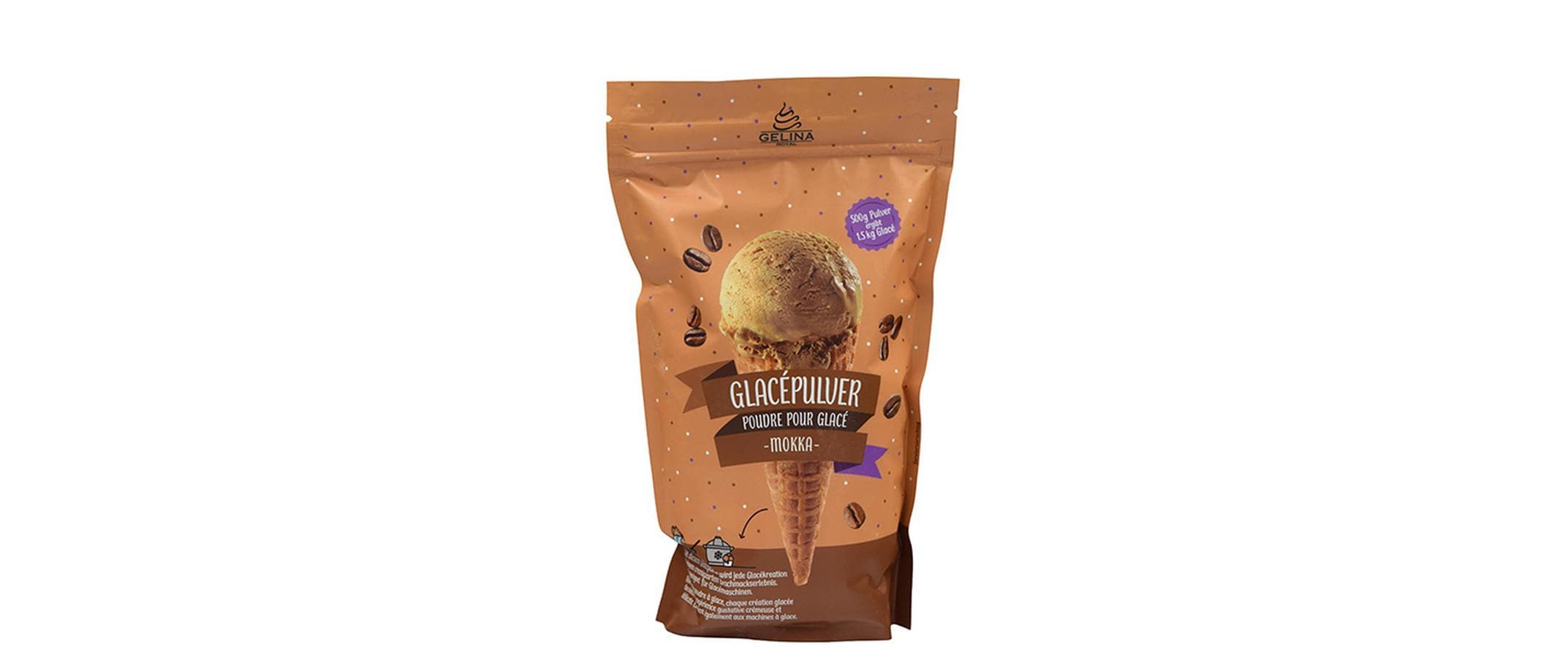 Gelina Royal Glacé Mocca 500 g