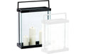 PHILIPPI Laterne Luxor L Inox 42x18x53 cm schwarz
