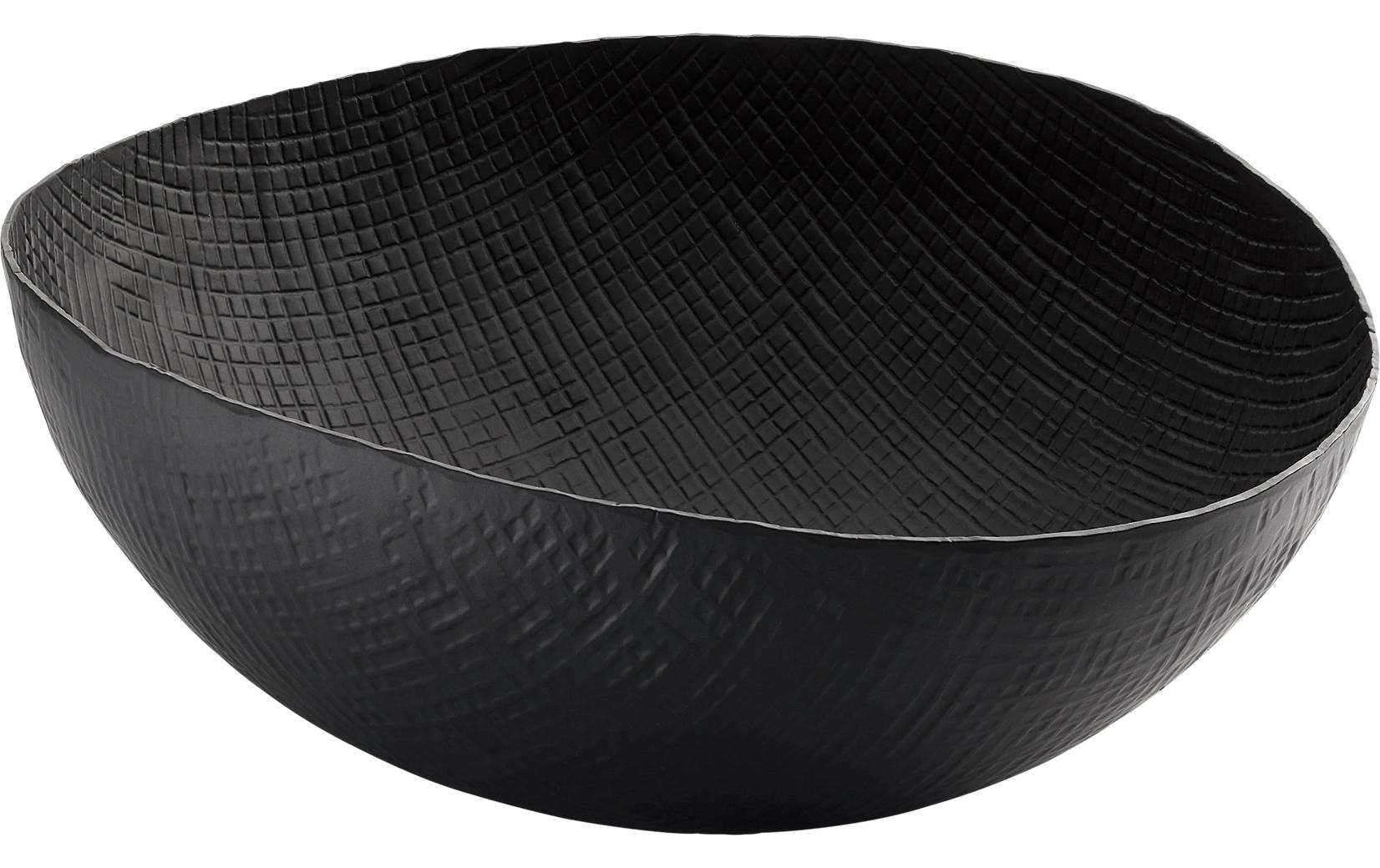 PHILIPPI Schale Outback oval L Aluminium 32x27x12 cm schwarz