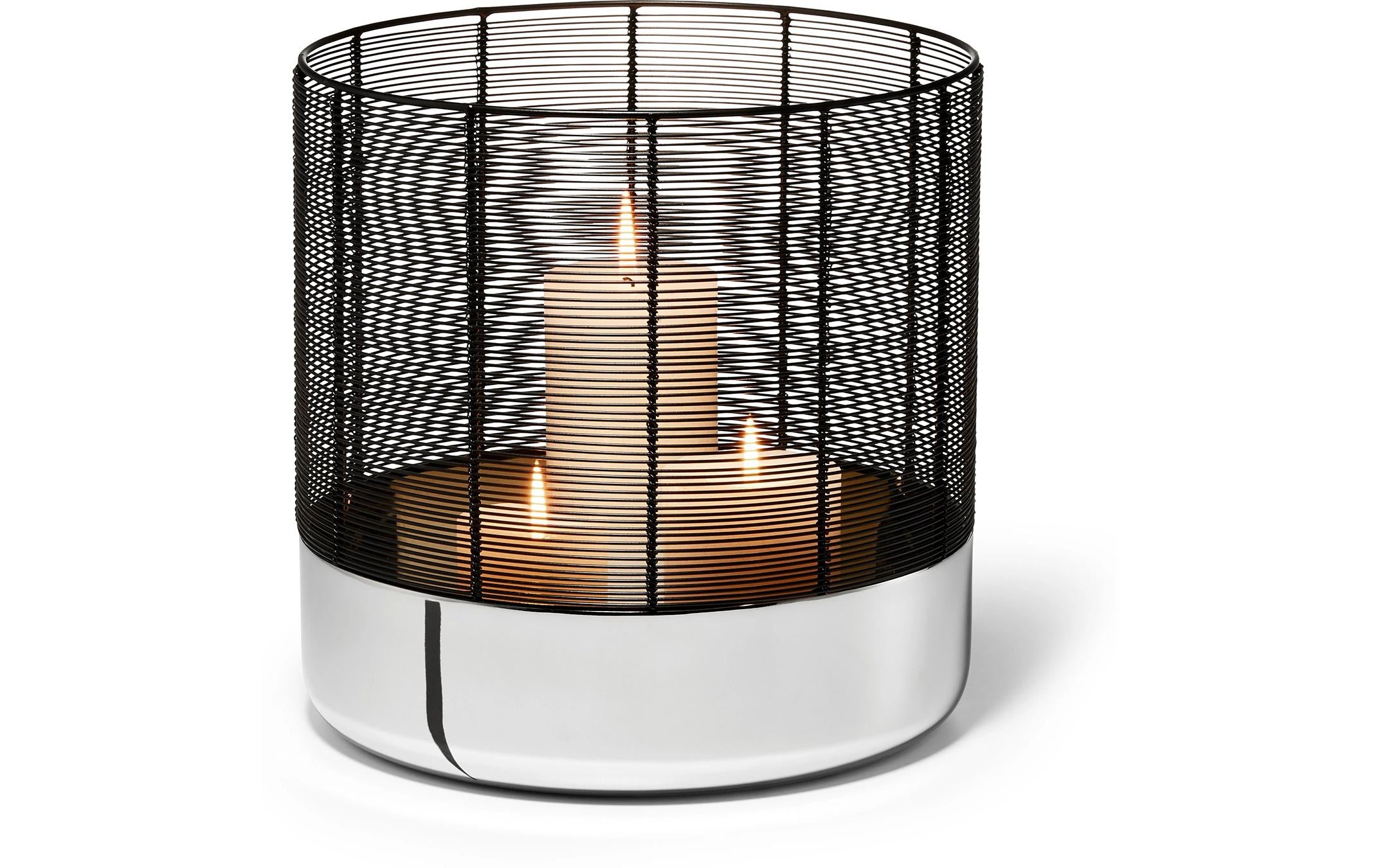 PHILIPPI Windlicht Luna XL Metall ø 25x26 cm