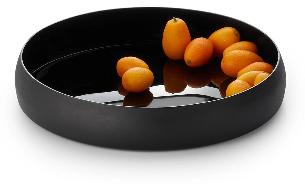 PHILIPPI Schale Negretto Aluminium ø 26x5 cm schwarz