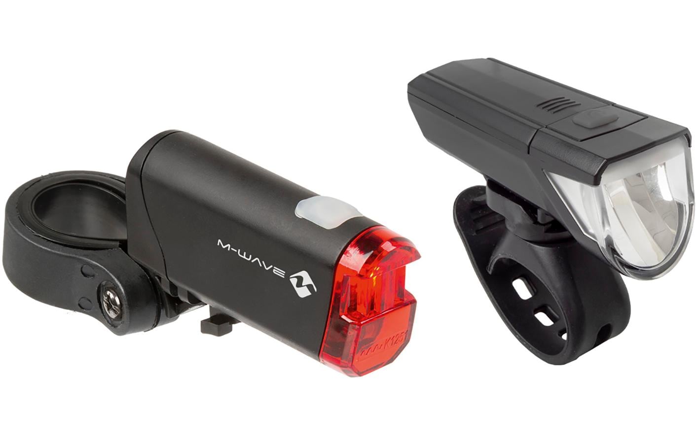 M-WAVE Atlas K51 Batterie-Beleuchtungsset