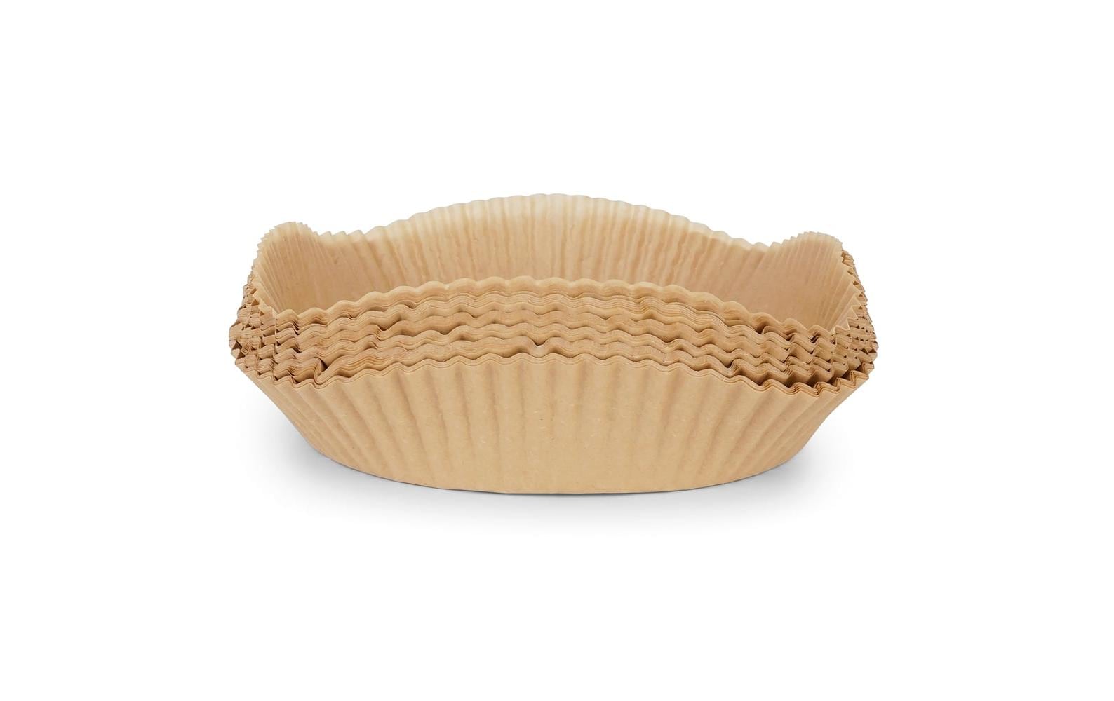 GOURMETmaxx Backpapier Schalen ø18x4.5cm 100 Stk, 220° hitzebständig, ø18x4.5cm