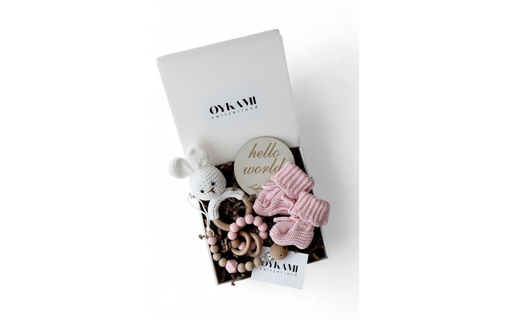 Oykami Geschenkbox Rosa Phoenix Hase