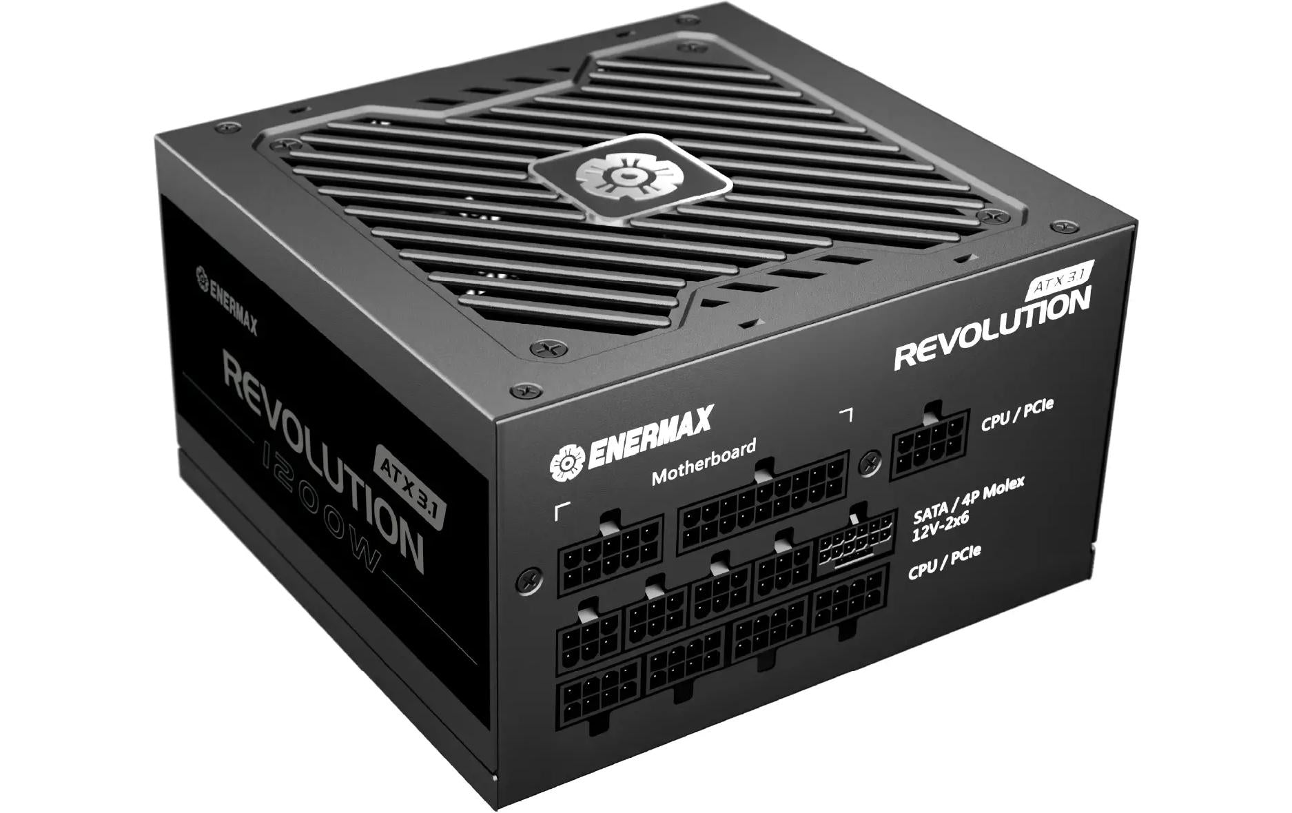 Netzteil Enermax Revolution ATX3.1 1200W 80+Gold, vollmod.