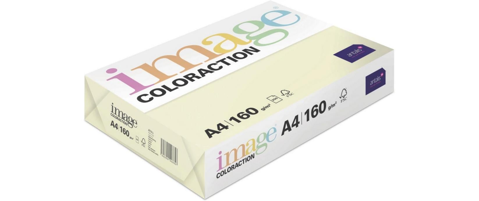 Kopierpapier Image Coloractionhellblau A4, 250 Blatt, holzfrei ECF, 160gm2