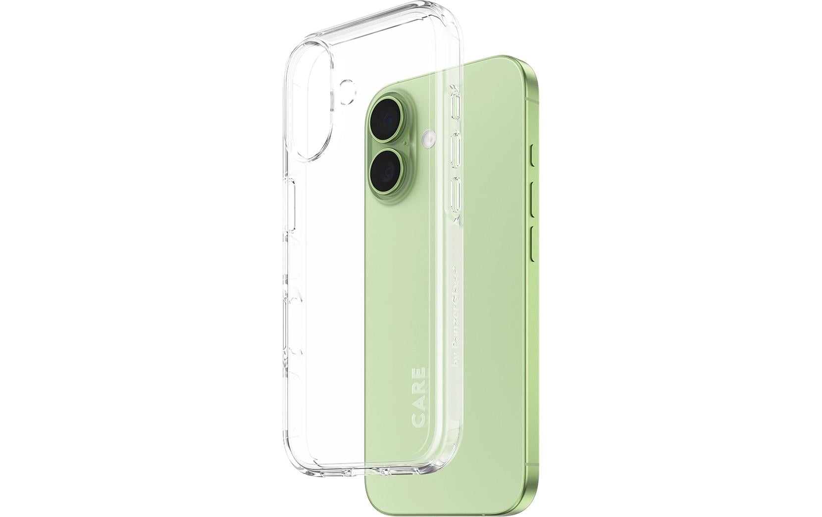 CARE Flagship Case Urban Combat MS für iPhone 17, Transparent
