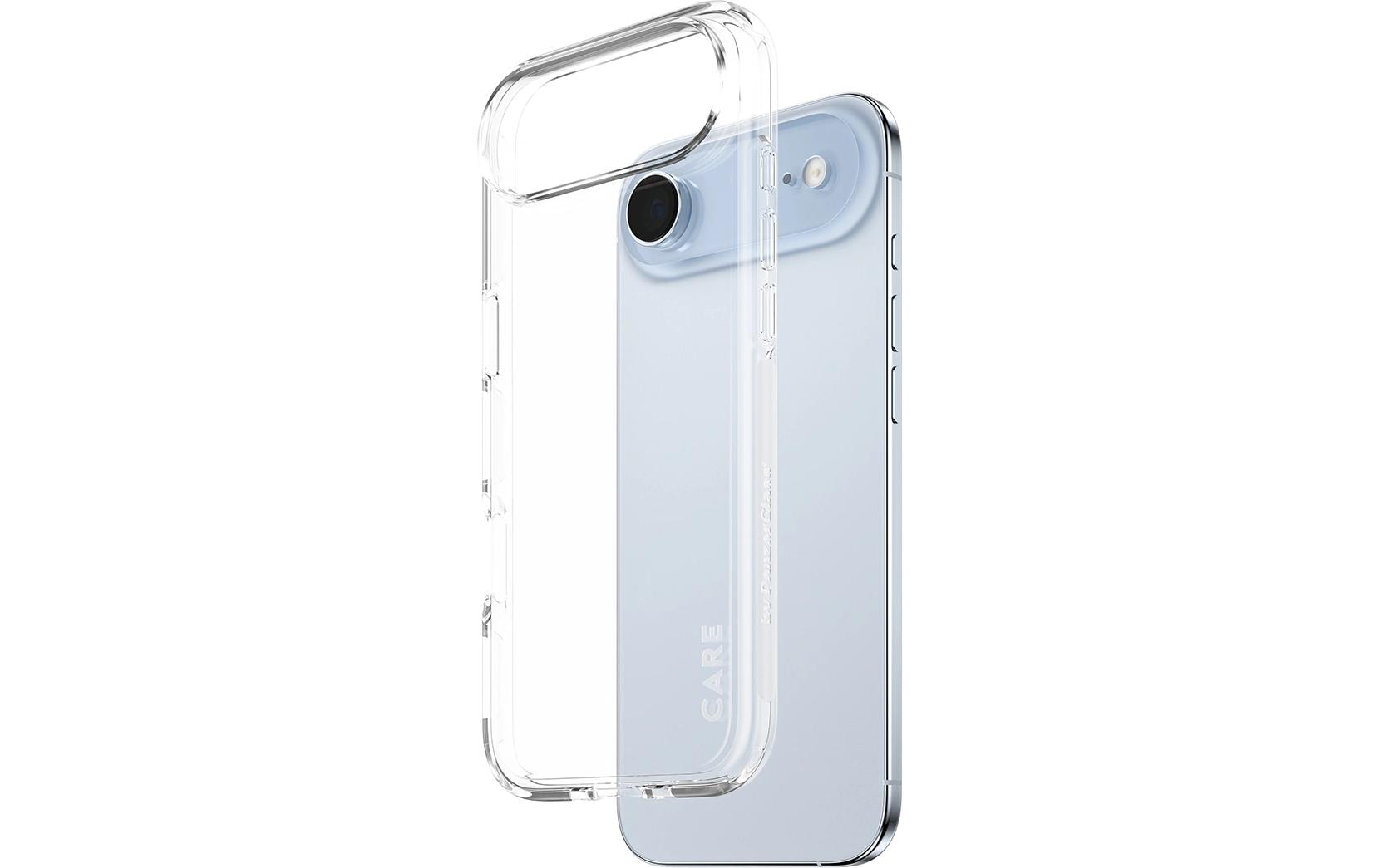 CARE Flagship Case Urban Combat MS für iPhone Air, Transparent