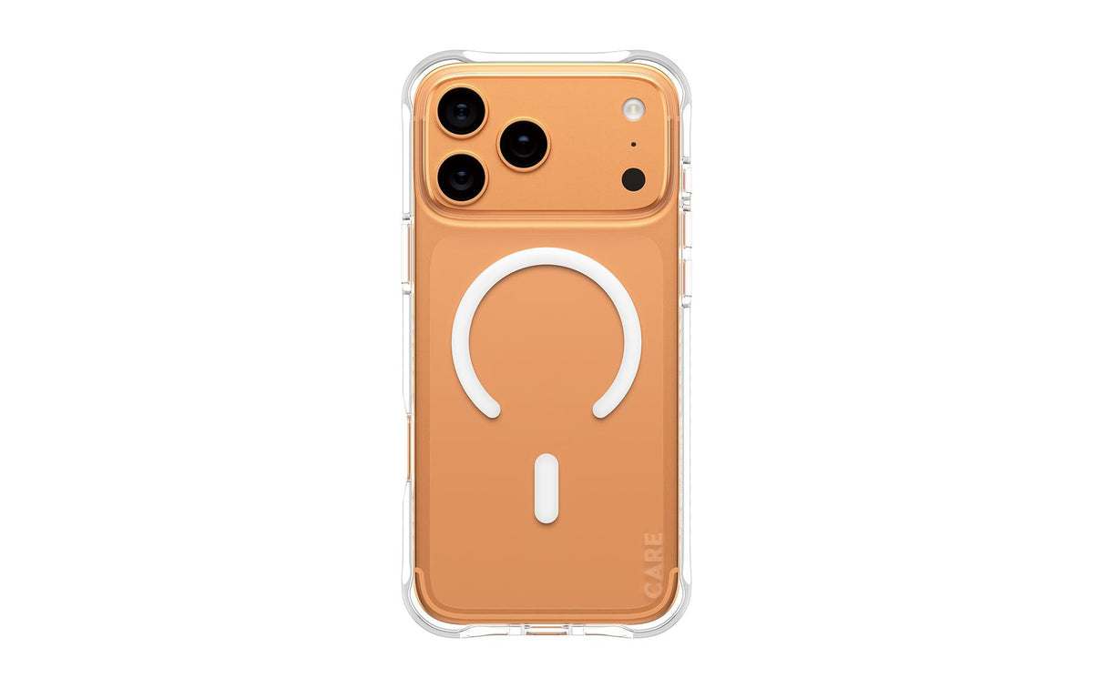 CARE Fashionable Case Samba with MagSafe für iPhone 17 Pro Max, Transparent