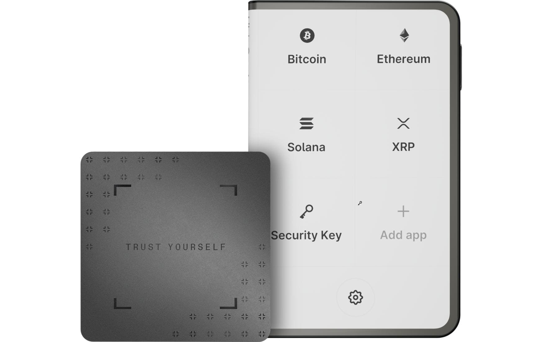 Ledger Stax inkl. Recovery Key Krypto Wallet mit E Ink® Secure Touchscreen