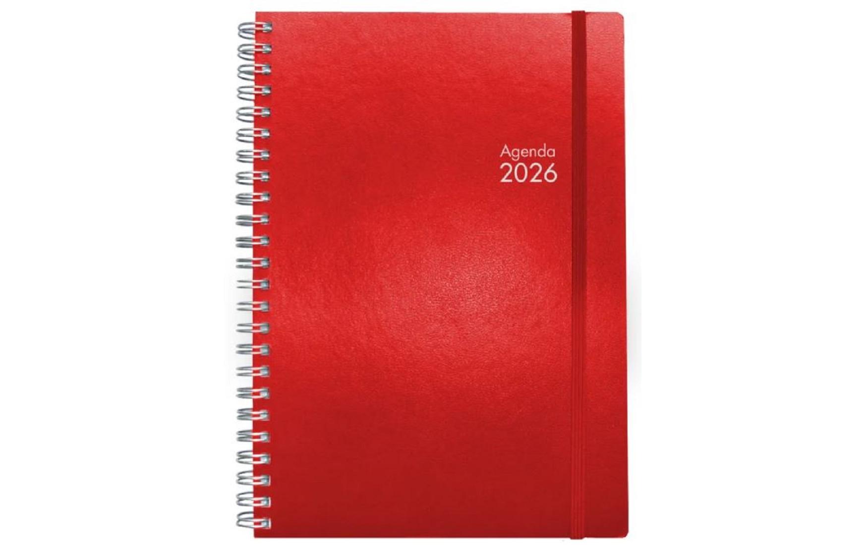 SIMPLEX Simply red 2026 148 x 208 mm, 3T/1S, rot