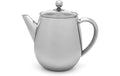 BREDEMEIJER Teekanne Duet Eva 1.1 Liter, Silber