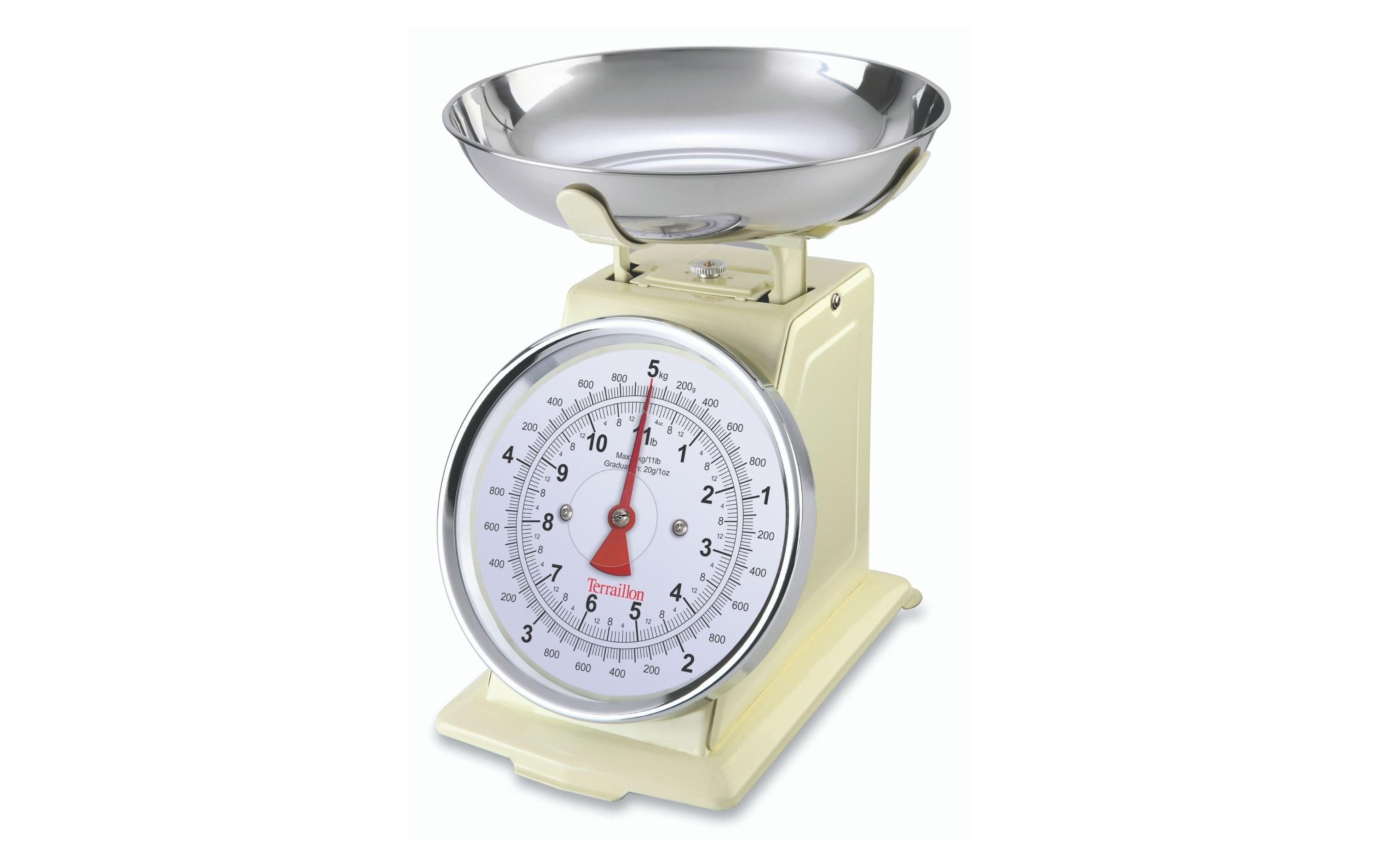 Terraillon Küchenwaage Trad 500 Crème