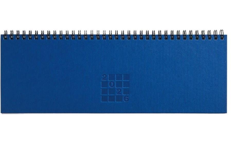 SIMPLEX Querkalender Septant Linea 25, blau 307 x 105 mm