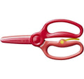 Fiskars Kinder Übungsschere rot rechts u. links, 3+