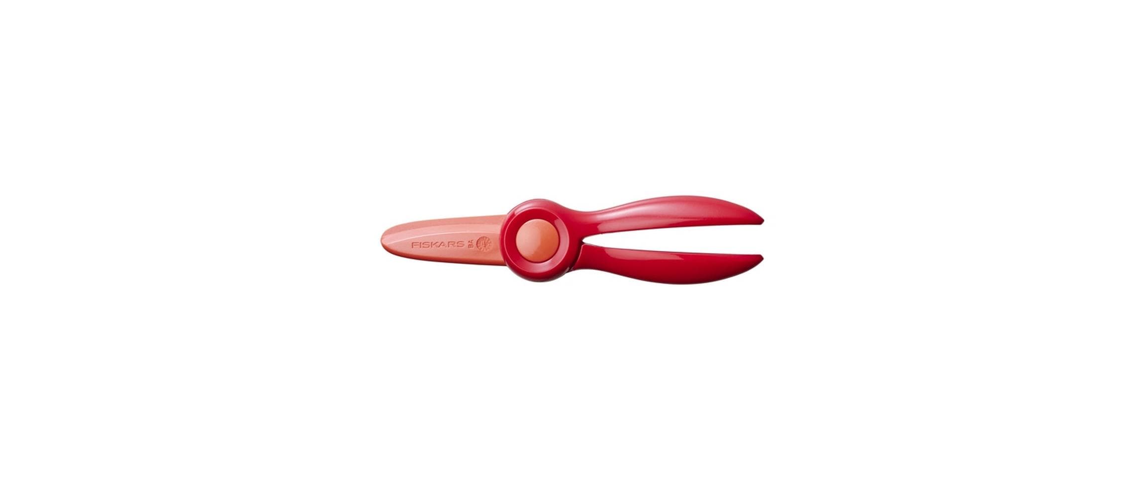 Fiskars Kinder Anfängerschere rot rechts u. links, 2+
