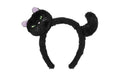Partydeco Haarreif Katze schwarz, 23.5 x 18 cm